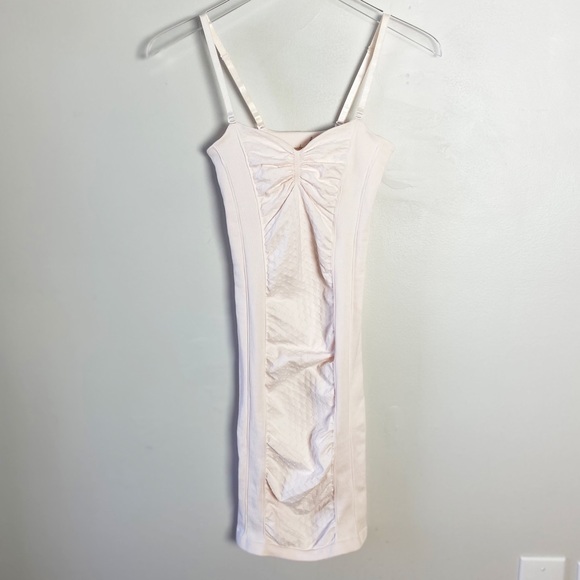 Free People Other - Free People Intimately bodycon mini dress pale pink size XS